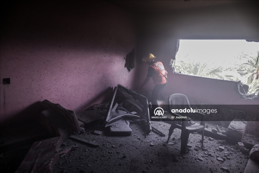 İsrail ordusunun Gazze Şeridi’ne yönelik saldırıları devam ediyor