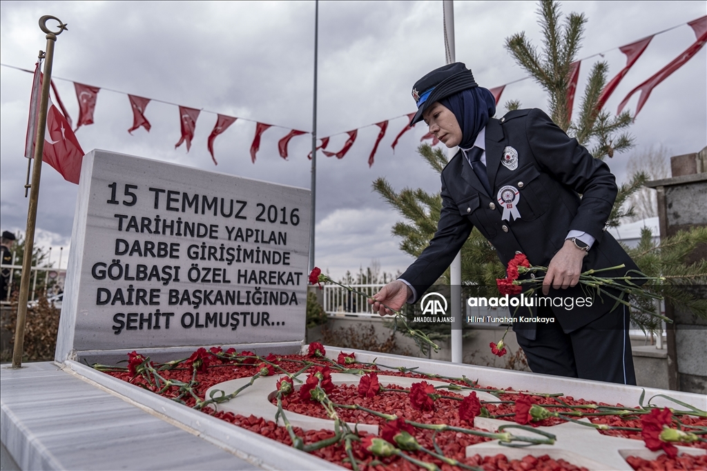 Erzurum'da Türk Polis Teşkilatının 179. kuruluş yıl dönümü kutlandı