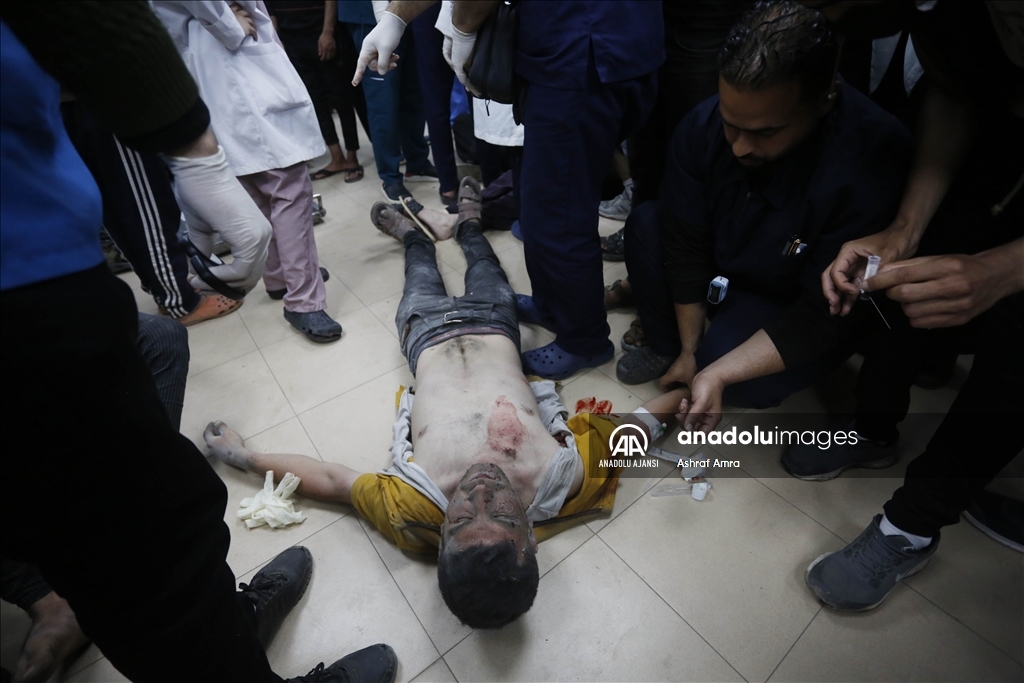 İsrail ordusunun Gazze Şeridi’ne yönelik saldırıları devam ediyor