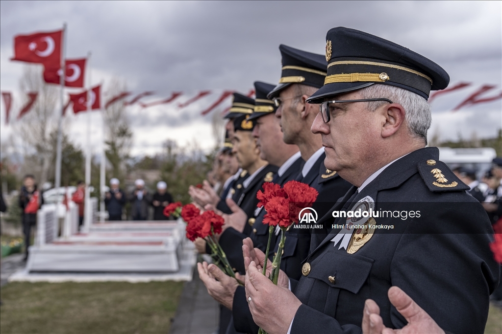 Erzurum'da Türk Polis Teşkilatının 179. kuruluş yıl dönümü kutlandı