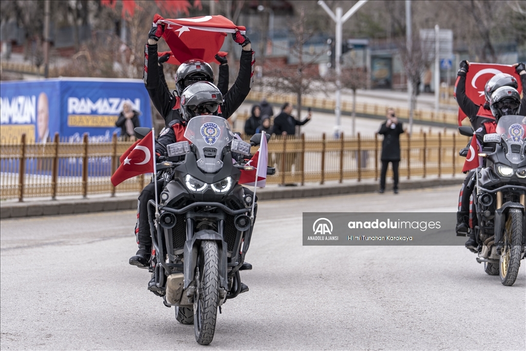 Erzurum'da Türk Polis Teşkilatının 179. kuruluş yıl dönümü kutlandı