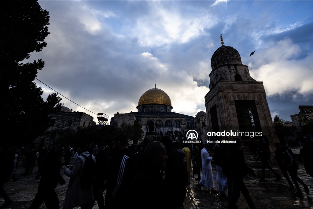 Eid al-Fitr prayer in Al-Aqsa Mosque
