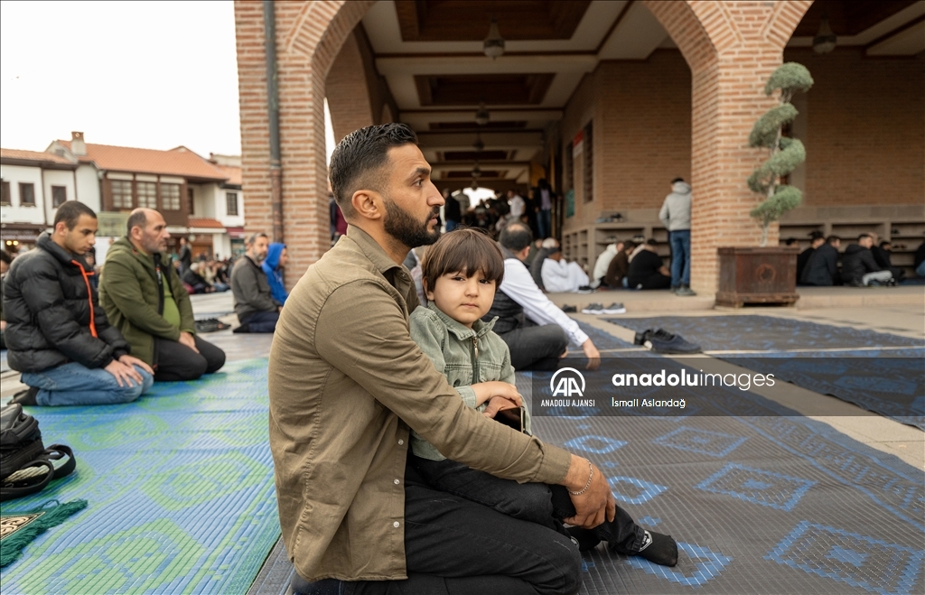 Ankara'da Ramazan Bayramı namazı kılındı