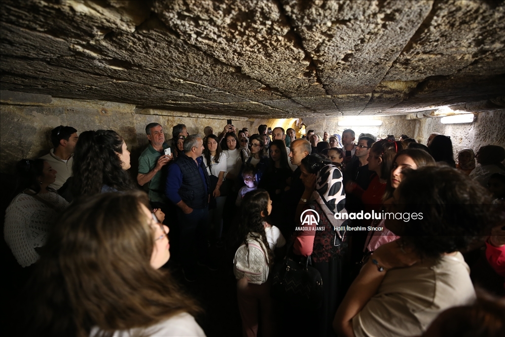 Medeniyetler şehri Mardin bayram tatilinde ziyaretçilerle doldu