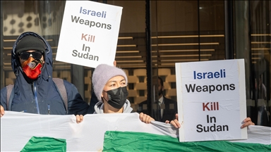 Londra'da Filistin'e destek gösterisi düzenlendi