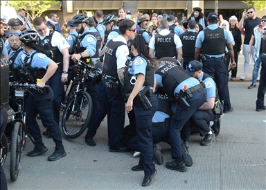 Полиция Чикаго разогнала пропалестинскую акцию