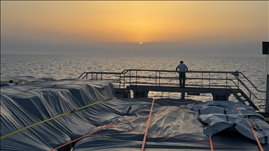 Gazze için uğurlanan 'İyilik Gemisi' Akdeniz'de yolculuğuna devam ediyor