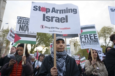 В Великобритании выразили протест продаже оружия Израилю