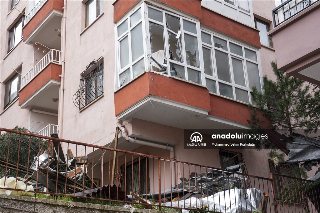 Ankara'da sağanak ve kuvvetli fırtına etkili oldu