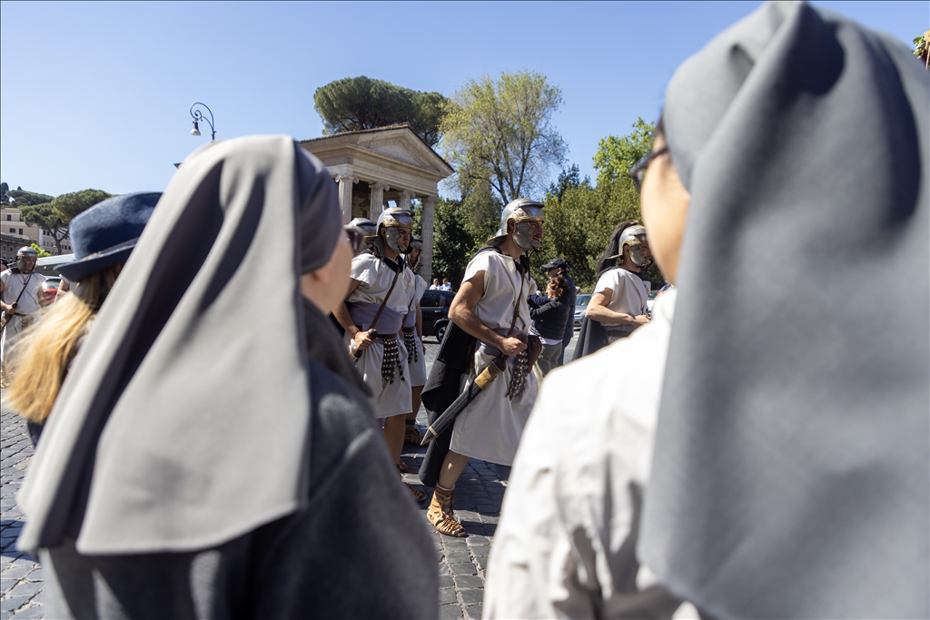 Roma'nın 2 bin 777'nci doğum günü kutlandı