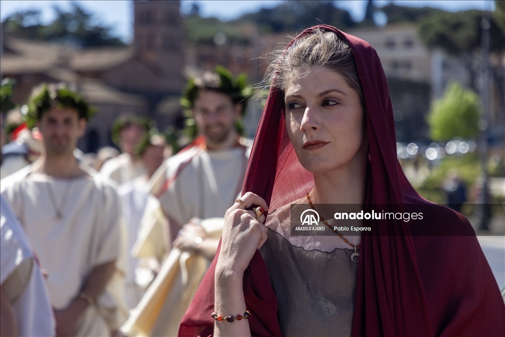 Roma'nın 2 bin 777'nci doğum günü kutlandı