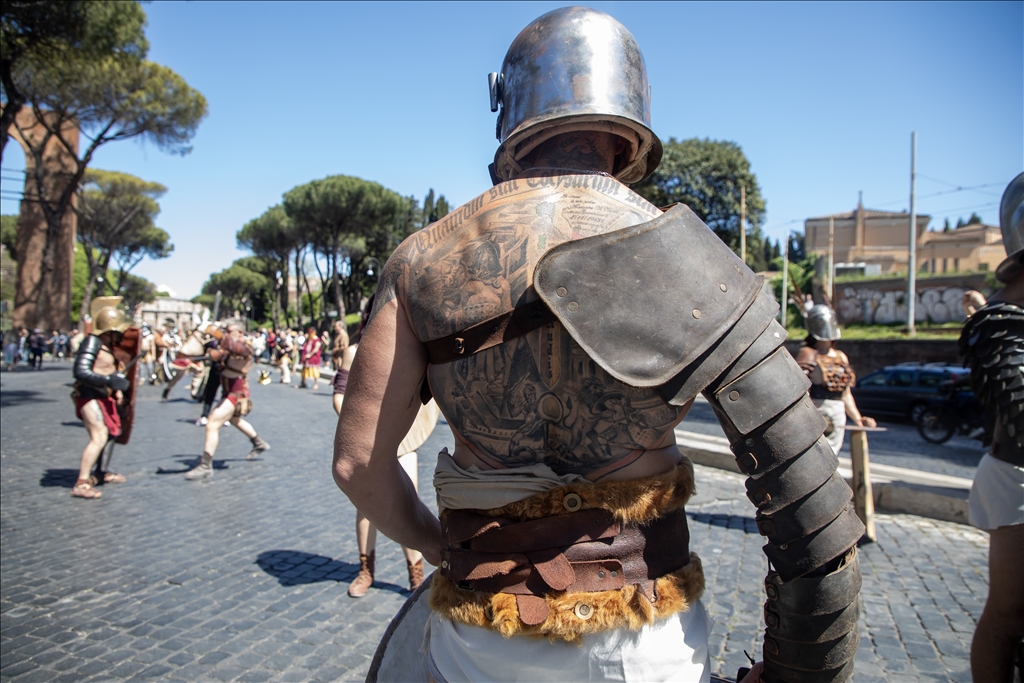 Roma'nın 2 bin 777'nci doğum günü kutlandı