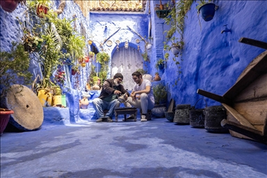Шефшауен - синиот бисер на Мароко