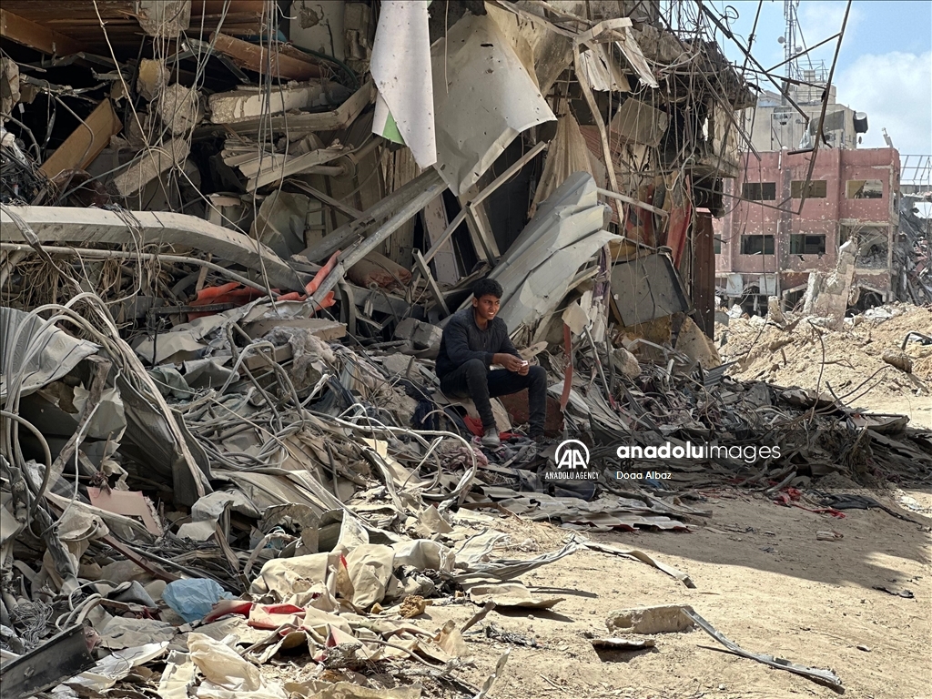 Израильские бомбардировки превратили в развалины город Хан-Юнус в Газе