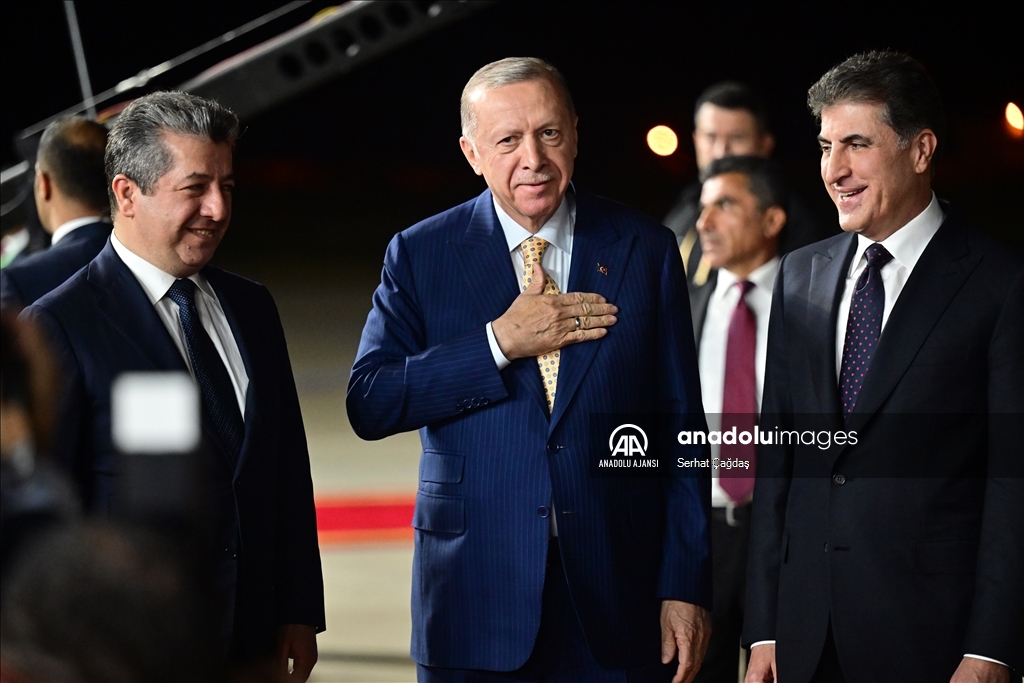 Cumhurbaşkanı Erdoğan, Irak'ta