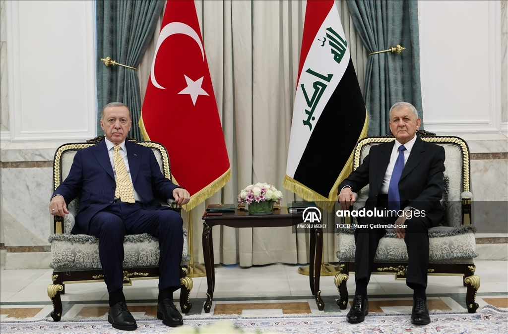 Президенты Турции и Ирака провели встречу в Багдаде