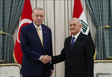Президенты Турции и Ирака провели встречу в Багдаде