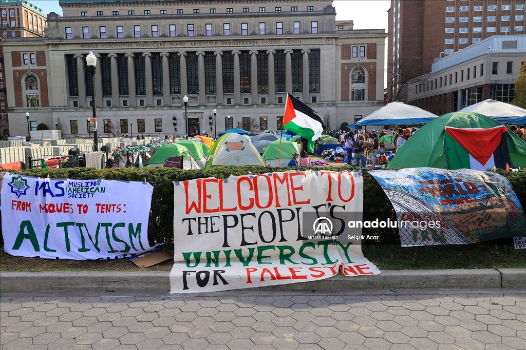 اتهام المحتجين ضد إسرائيل بالجامعات الأمريكية بمعاداة السامية