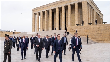 Президент Германии посетил Мавзолей Ататюрка