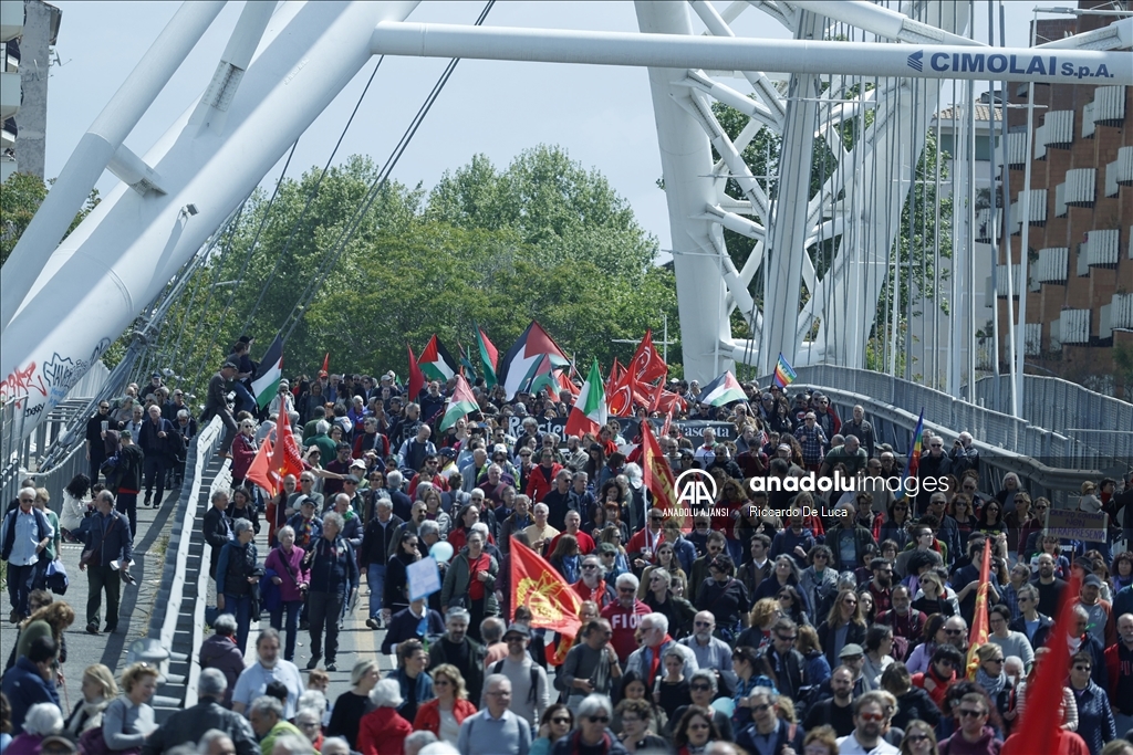 İtalya'da 25 Nisan Kurtuluş Bayramı, protestolar ve tartışmaların gölgesinde kutlandı