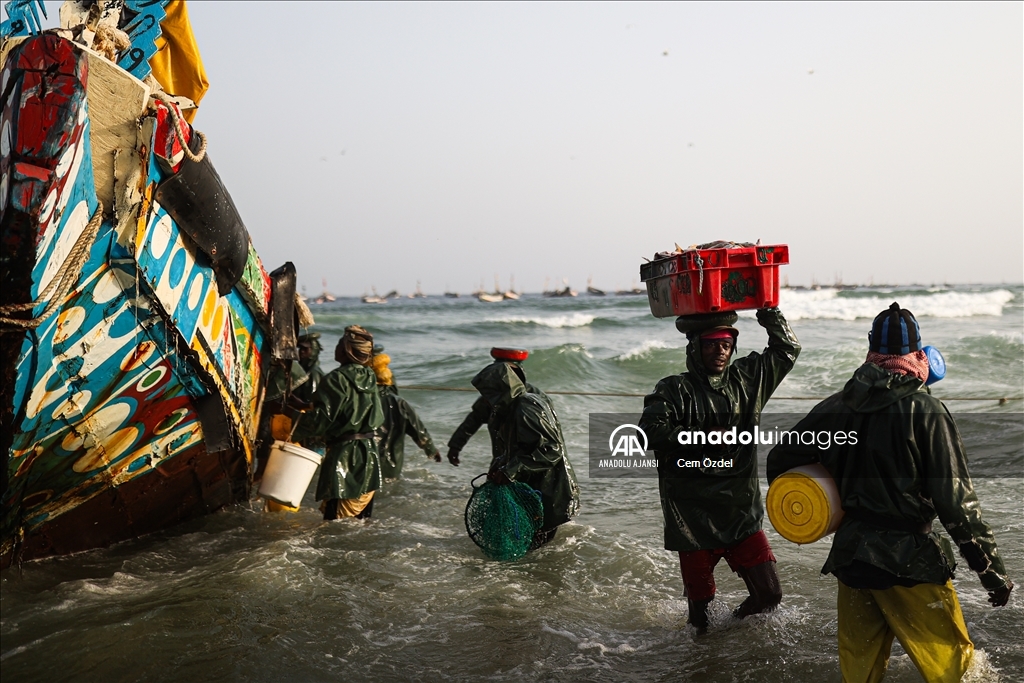Senegal’de halkın geçim kaynağı ‘’balıkçılık’’