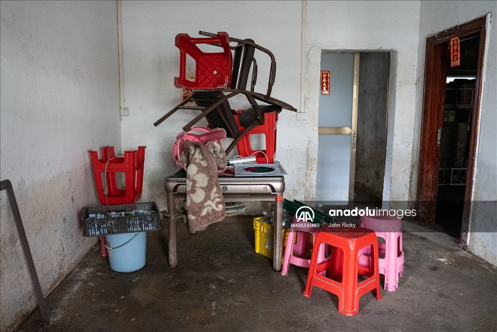 Çin'de yaşanan sele dönüşen şiddetli yağış Guangdong eyaletini vurdu