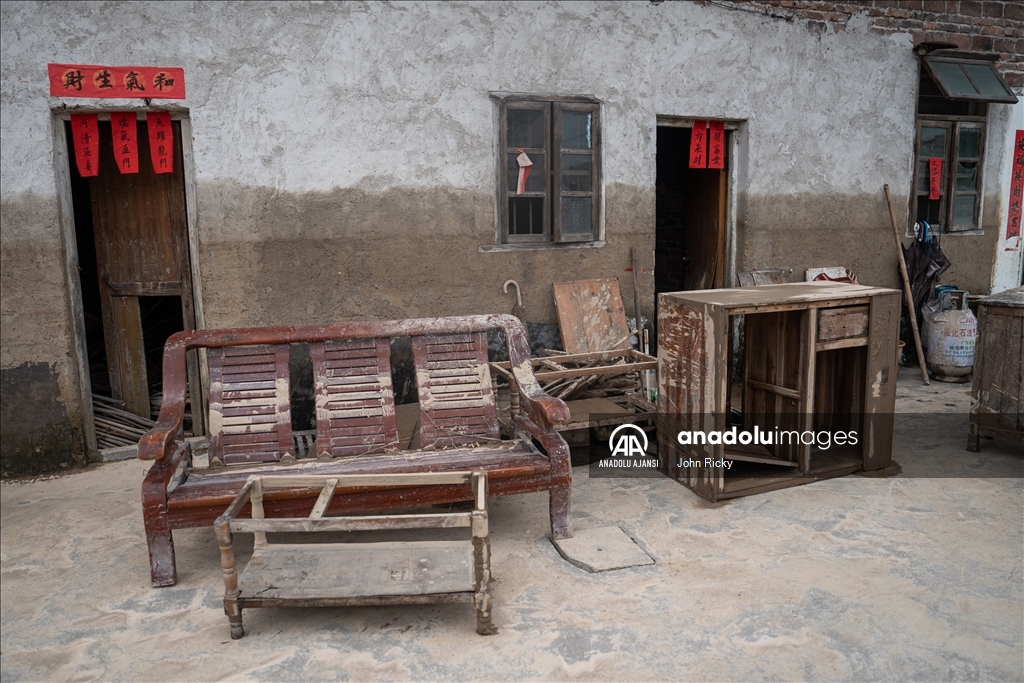 Çin'de yaşanan sele dönüşen şiddetli yağış Guangdong eyaletini vurdu