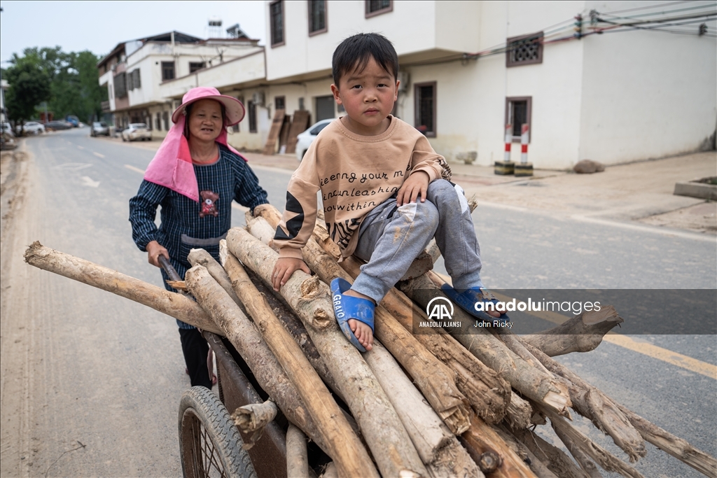 Çin'de yaşanan sele dönüşen şiddetli yağış Guangdong eyaletini vurdu