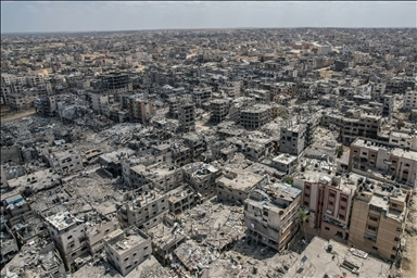 Город Хан-Юнус превратился в руины после израильских бомбежек