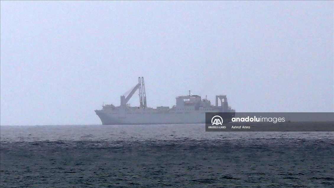 ABD gemisi Gazze Şeridi açıklarına demirledi