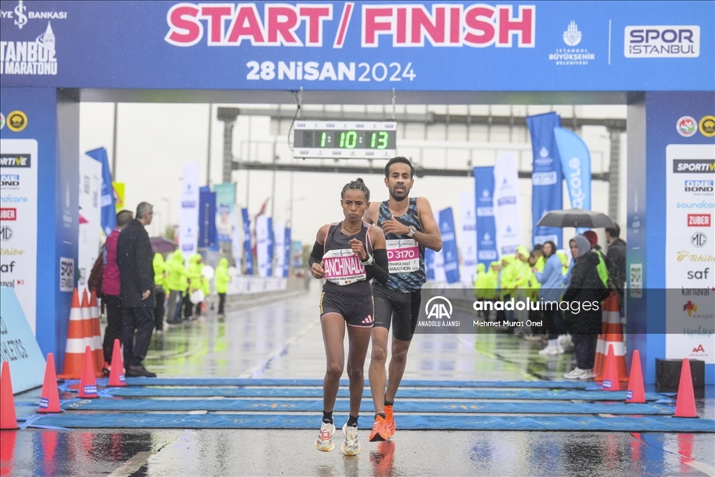 Türkiye İş Bankası 19. İstanbul Yarı Maratonu koşuldu