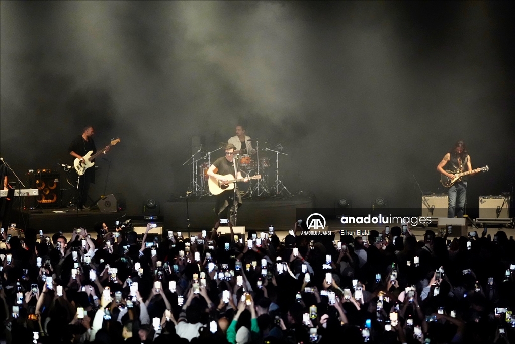 Rock grubu Cairokee İstanbul'da konser verdi