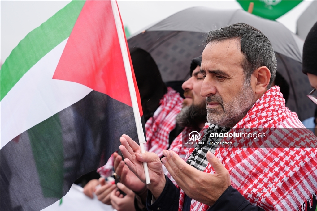 Üsküdar’da "Gazze'yi Unutma" yürüyüşü