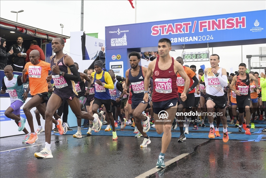 Türkiye İş Bankası 19. İstanbul Yarı Maratonu başladı