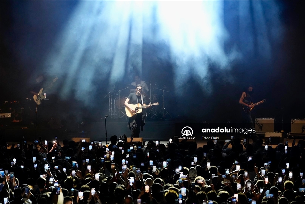 Rock grubu Cairokee İstanbul'da konser verdi