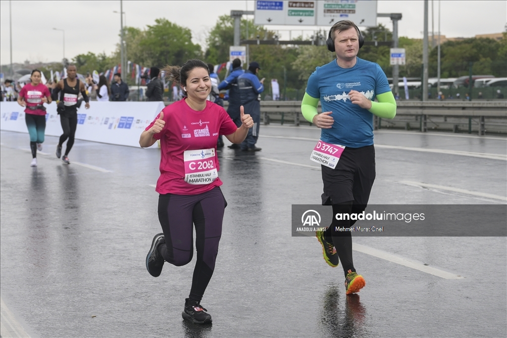 Türkiye İş Bankası 19. İstanbul Yarı Maratonu başladı