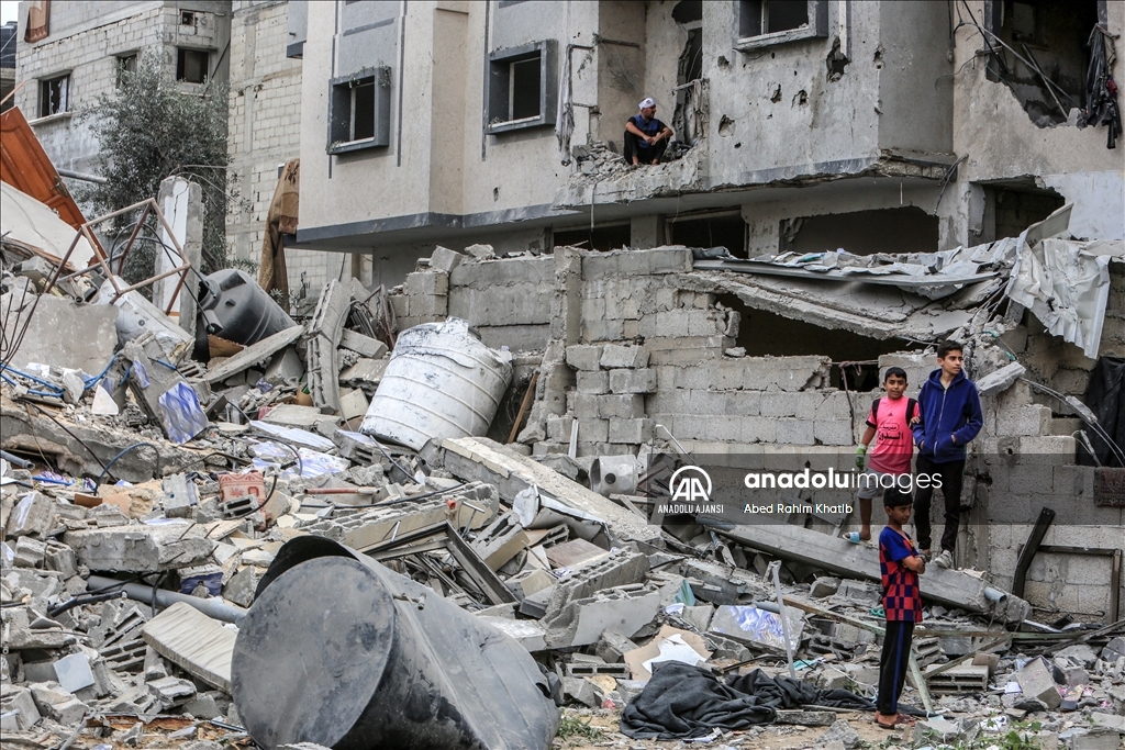 İsrail'in Gazze Şeridi'ne yönelik saldırıları sürüyor