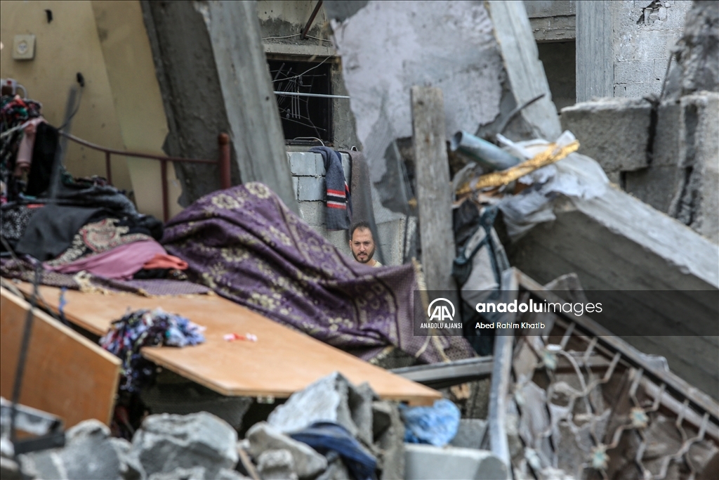 İsrail'in Gazze Şeridi'ne yönelik saldırıları sürüyor