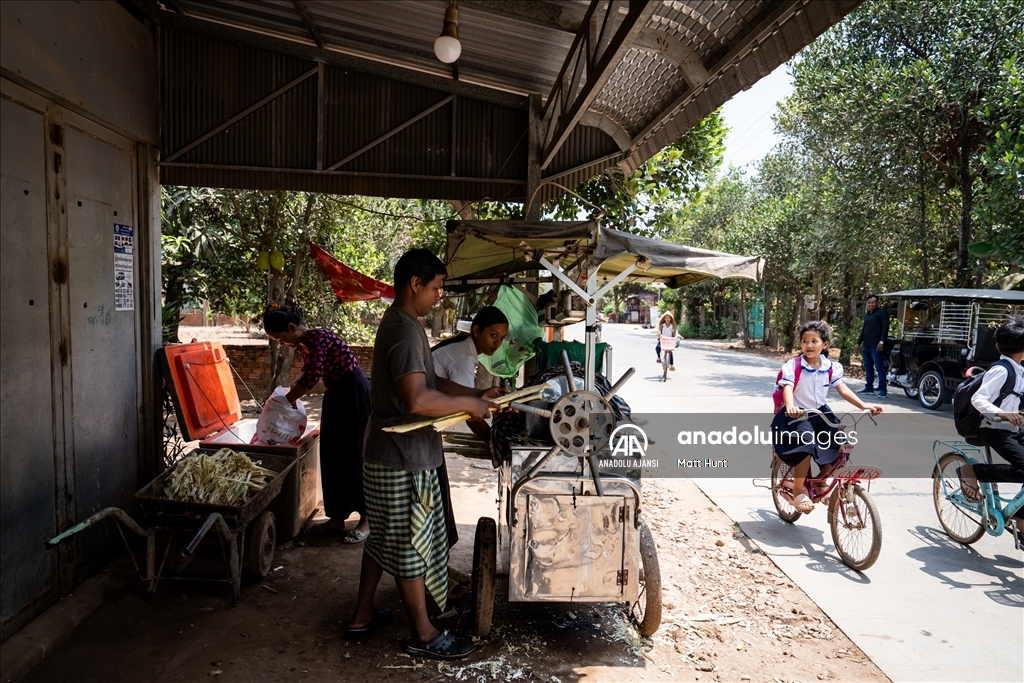 Kamboçya'nın Phnom Penh şehrinde günlük yaşam