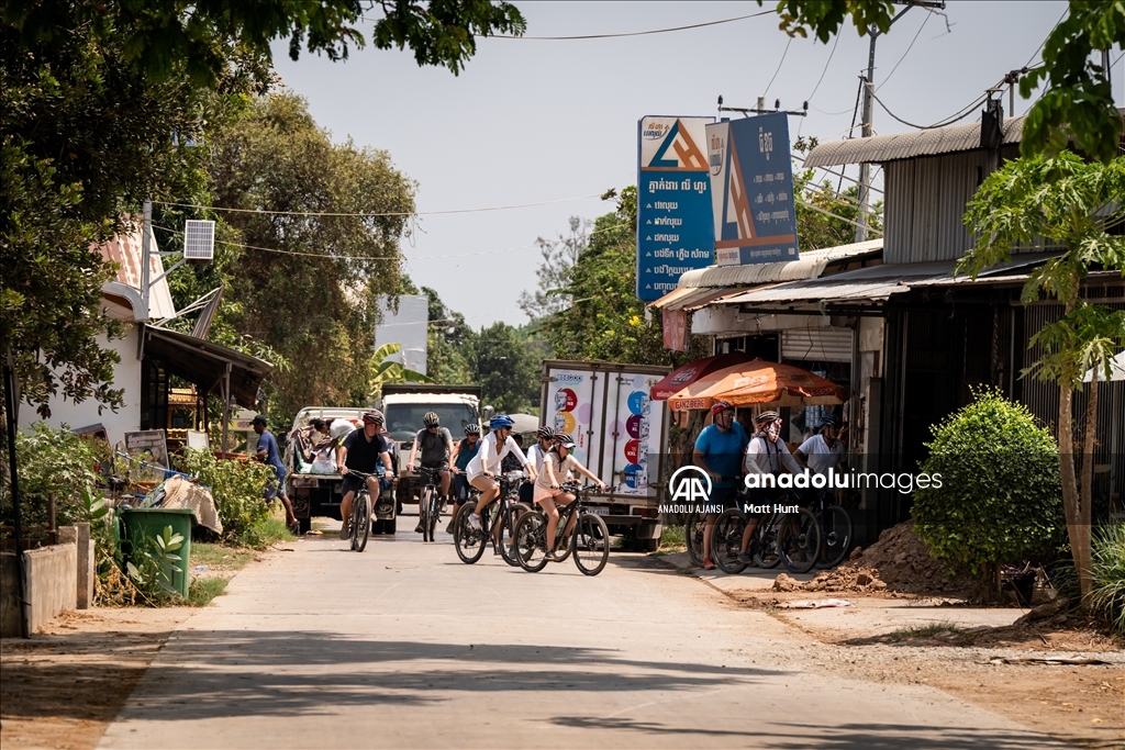 Kamboçya'nın Phnom Penh şehrinde günlük yaşam