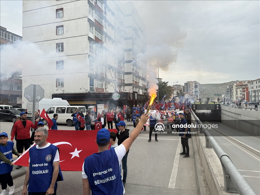 Çankırı'da 1 Mayıs Emek ve Dayanışma Günü kutlandı
