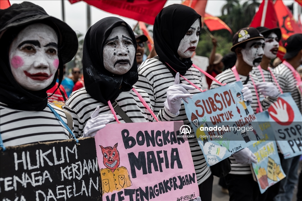 Endonezya'da 1 Mayıs Emek ve Dayanışma Günü