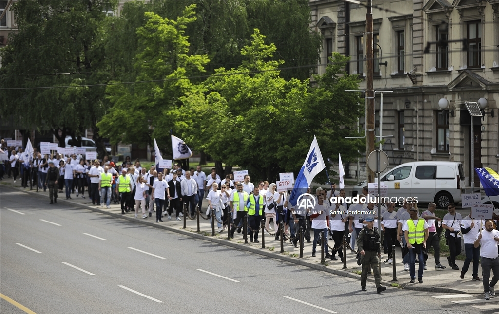 Bosna Hersek'te 1 Mayıs Emek ve Dayanışma Günü kutlandı