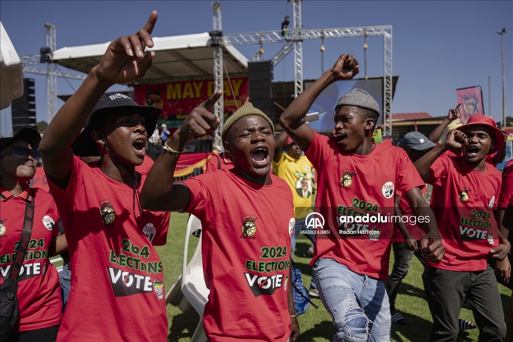 Güney Afrika'da 1 Mayıs Emek ve Dayanışma Günü kutlandı