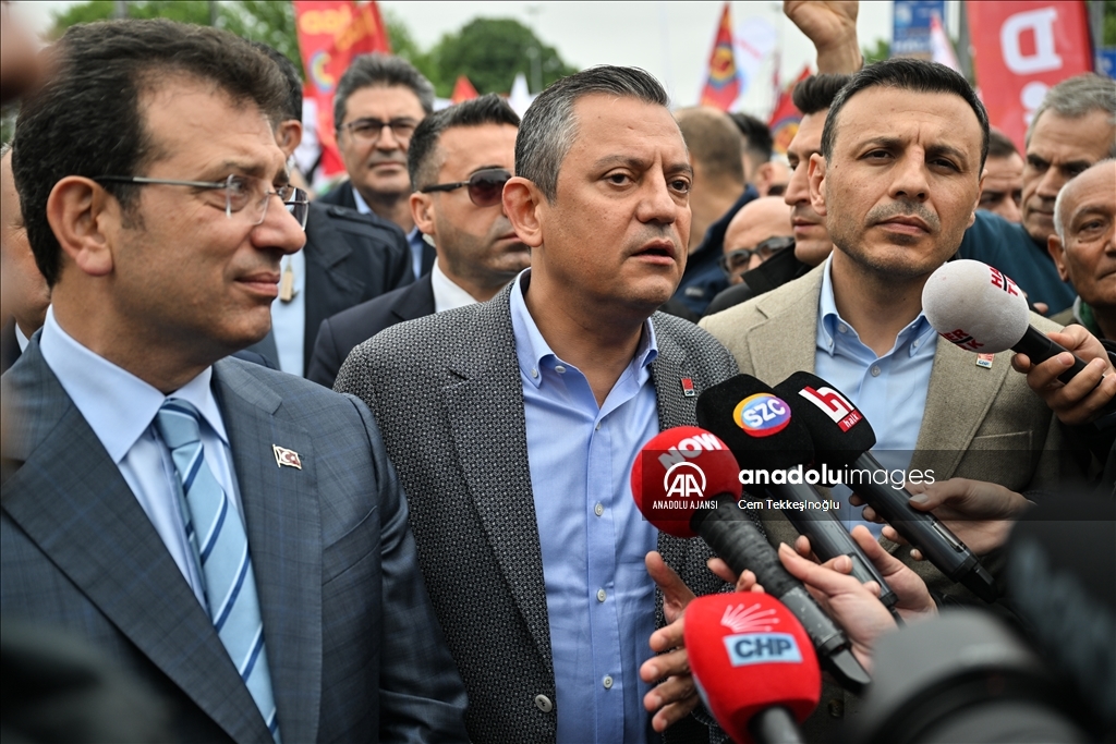 İstanbul'da 1 Mayıs Emek ve Dayanışma Günü kutlanıyor