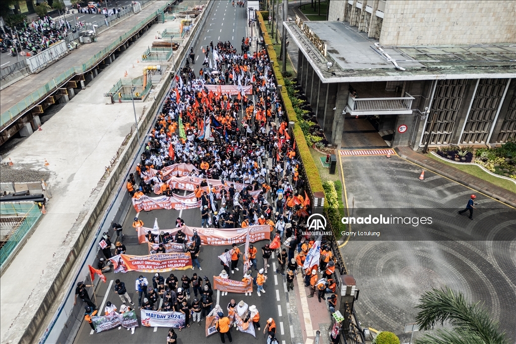 Endonezya'da 1 Mayıs Emek ve Dayanışma Günü