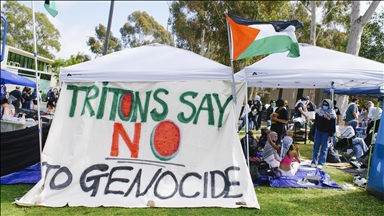 ABD'de üniversite kampüslerindeki Filistin'e destek eylemleri yayılıyor