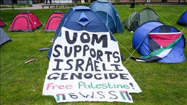 ABD üniversitelerindeki Filistin eylemleri İngiltere'de de yayılıyor