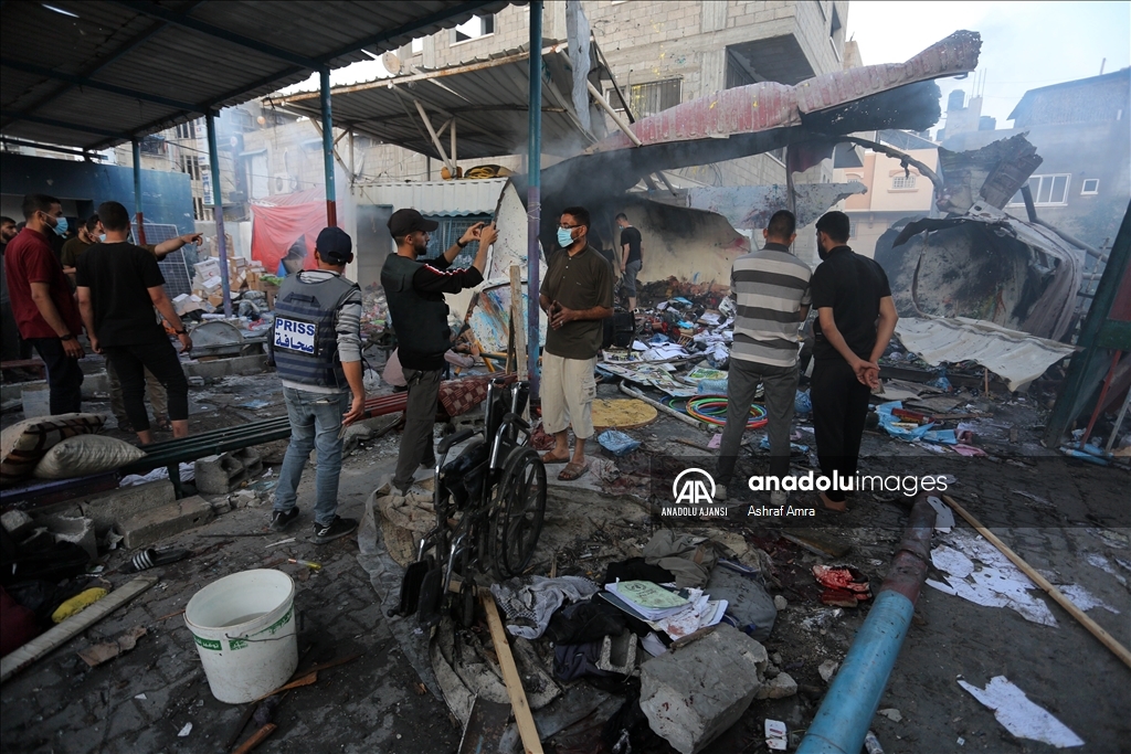 İsrail ordusunun Gazze Şeridi’ne yönelik saldırıları devam ediyor