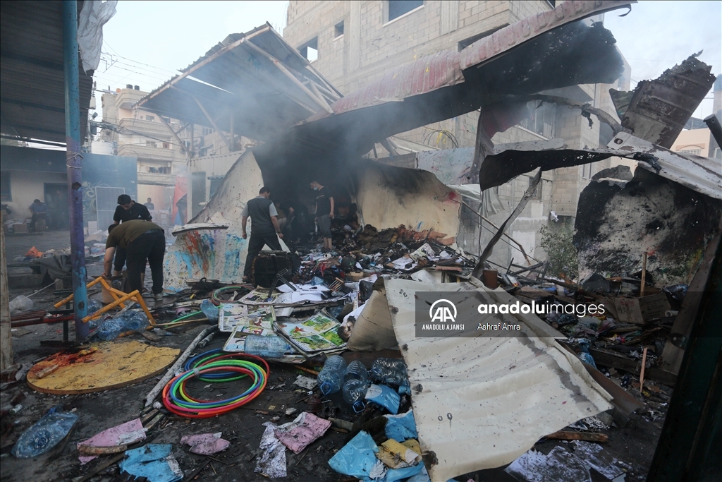İsrail ordusunun Gazze Şeridi’ne yönelik saldırıları devam ediyor